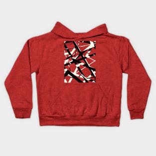 Frankenstrat Guitar Pattern Kids Hoodie